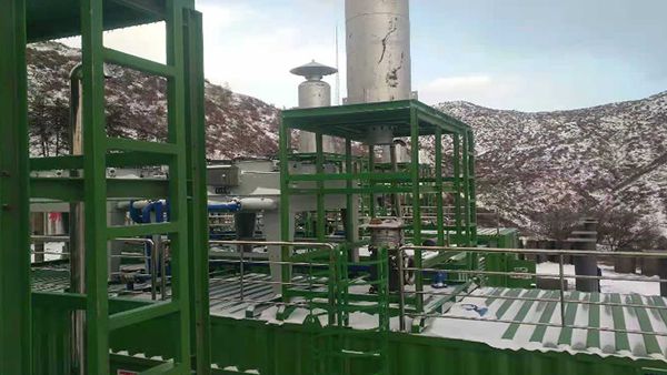 Bộ phát điện Biogas nồng độ thấp tại Sơn Tây